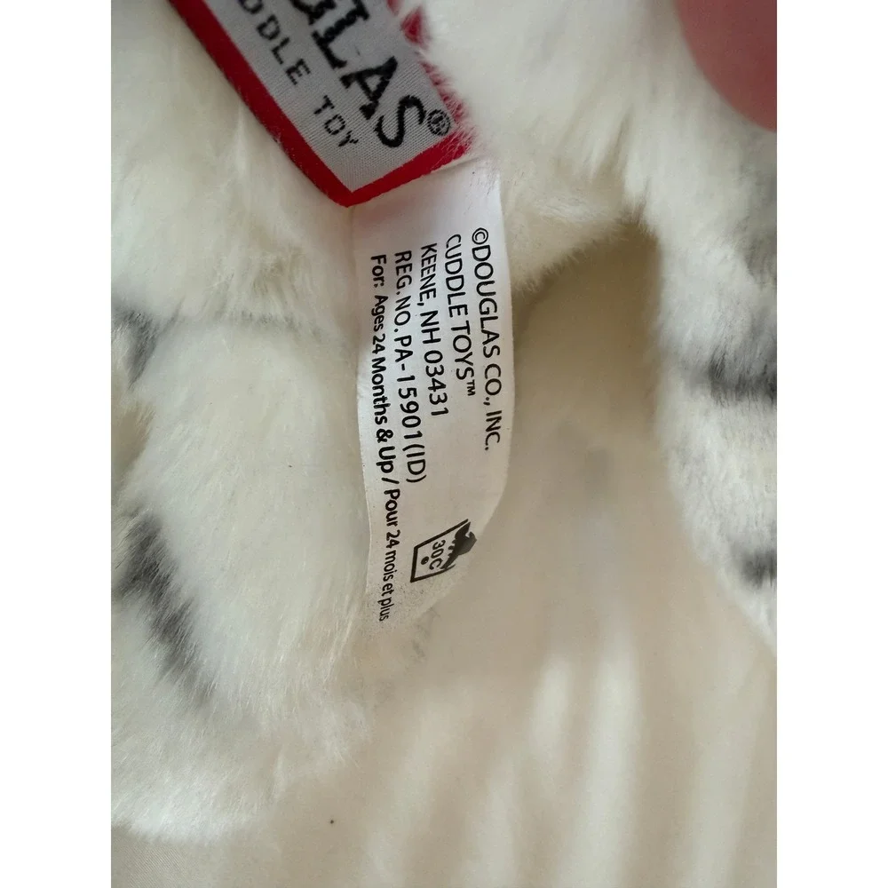 Douglas Cuddle Toys White Tiger Cub Plush Realistic 12Inch Stuffed Animal